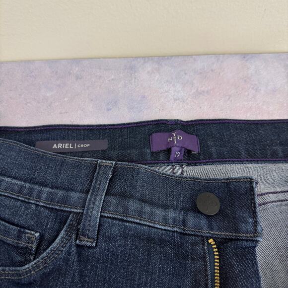 NYDJ Blue Straight Leg Jeans Classic Design - Picture 3 of 11